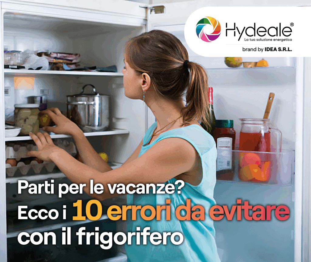 10 errori da evitare con il frigo quando vai in vacanza